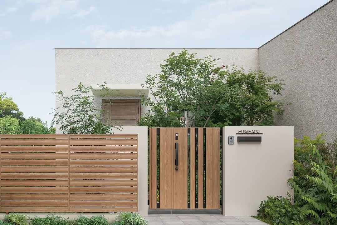 FamiLock付き 門扉