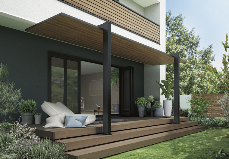 独立タイプテラス屋根／LIXIL テラスSC