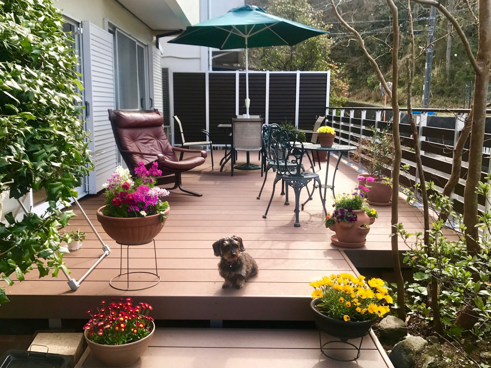 第二のリビング「ウッドデッキ」